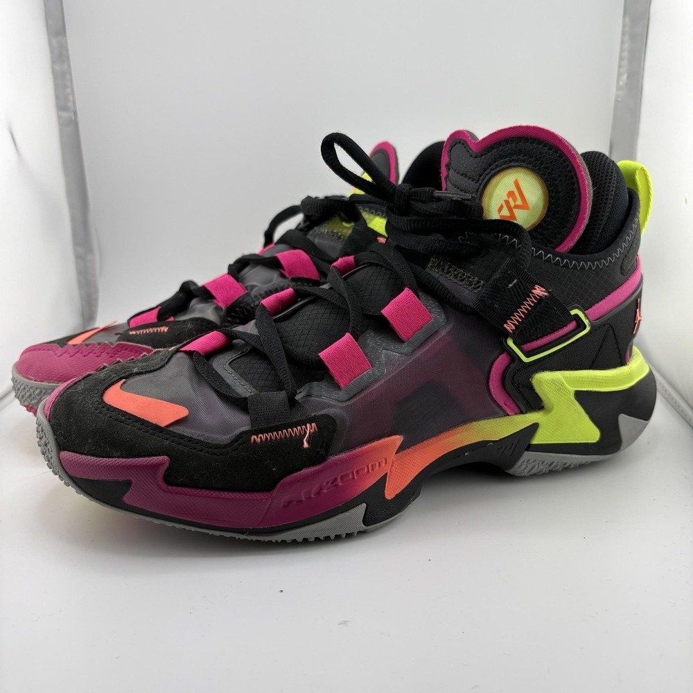 Nike Jordan Why Not Mens 8 Multicolor Basketball Sneakers Athletic Sport Shoes